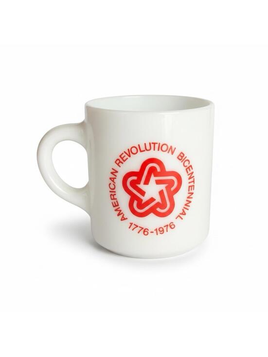 Other - Vintage 1976 American Revolution Bicentennial Advertising Mug - Star Design